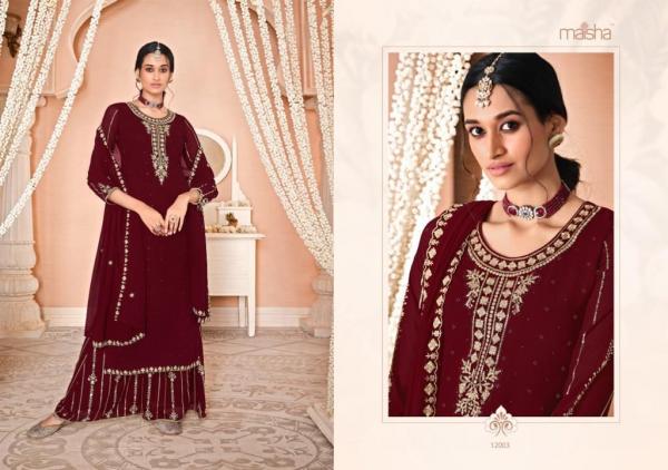 Maisha Nazmi Beautiful Georgette  Designer Salwar Suit Collection